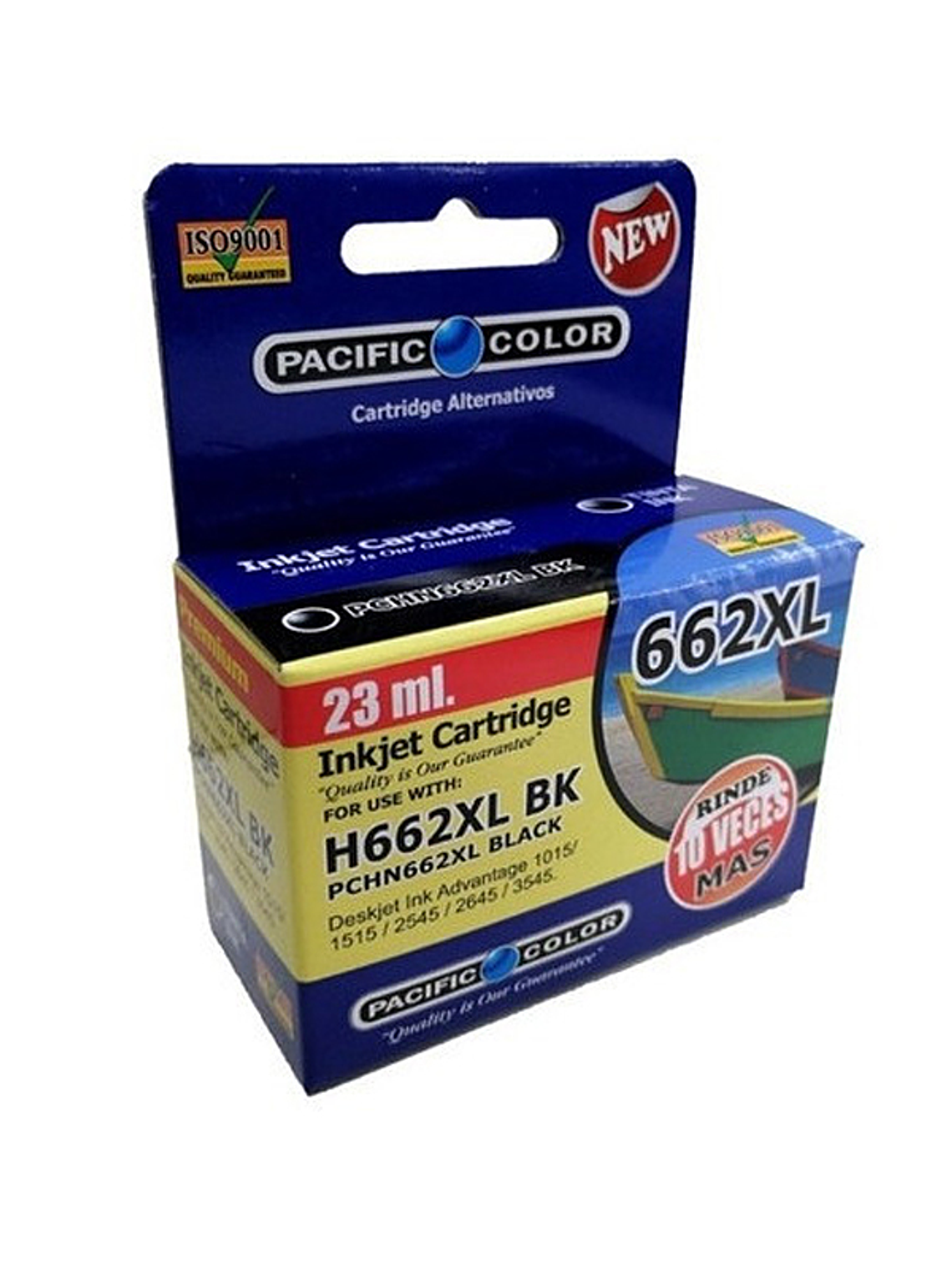 TINTA PACIFIC COLOR 662 BK 2