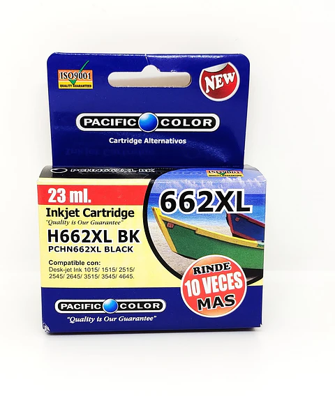 TINTA PACIFIC COLOR 662 BK