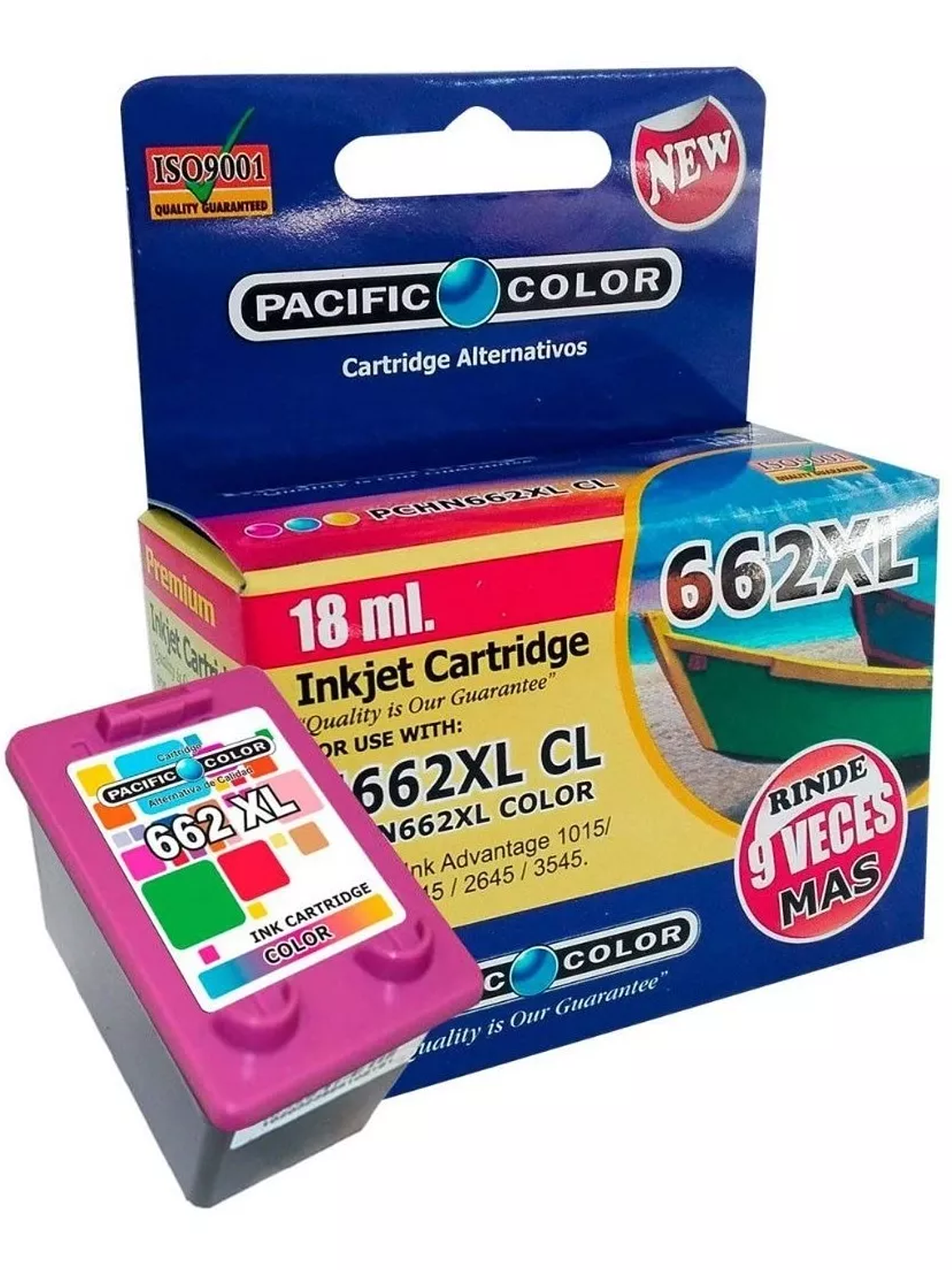 TINTA PACIFIC COLOR 662 COLOR 1