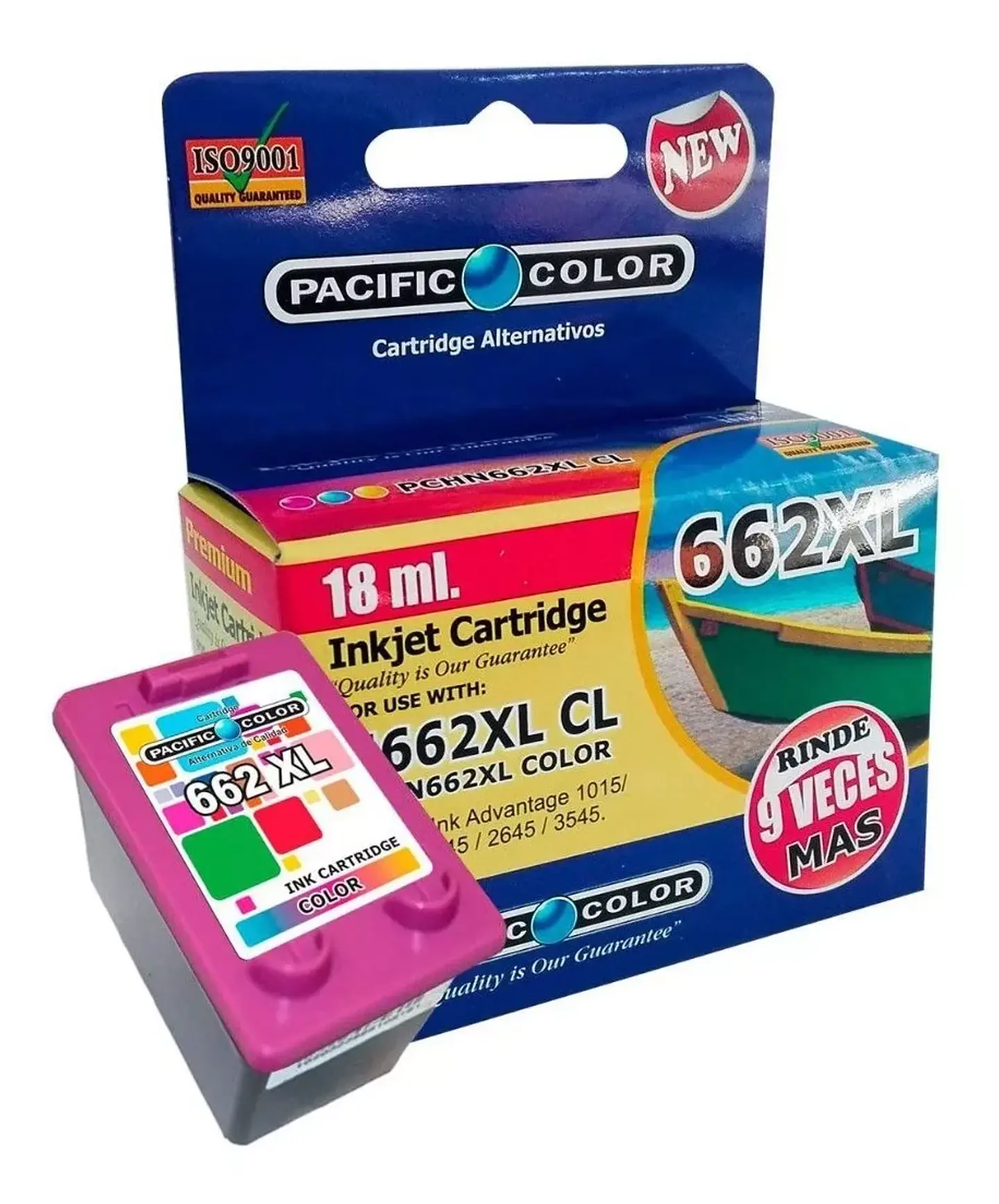 TINTA PACIFIC COLOR 662 COLOR 1