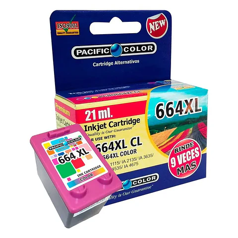 TINTA PACIFIC COLOR 664 COLOR