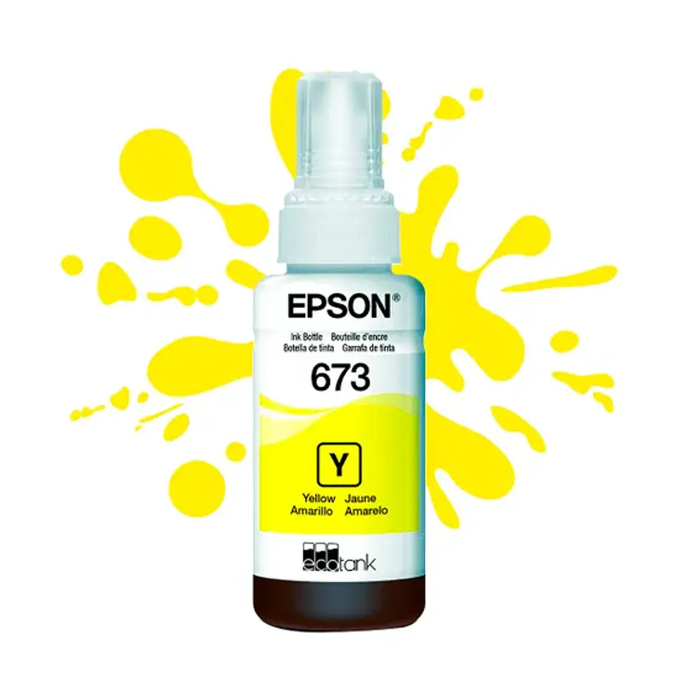 TINTA EPSON 673 AMARILLO 1