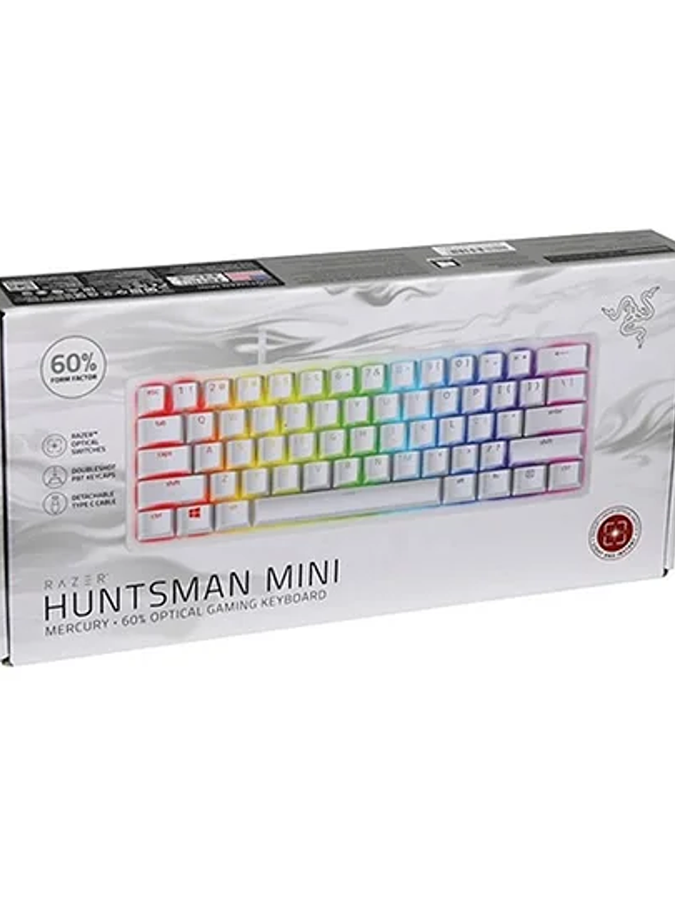 TECLADO RAZER HUNTSMAN MINI MERCURY 3