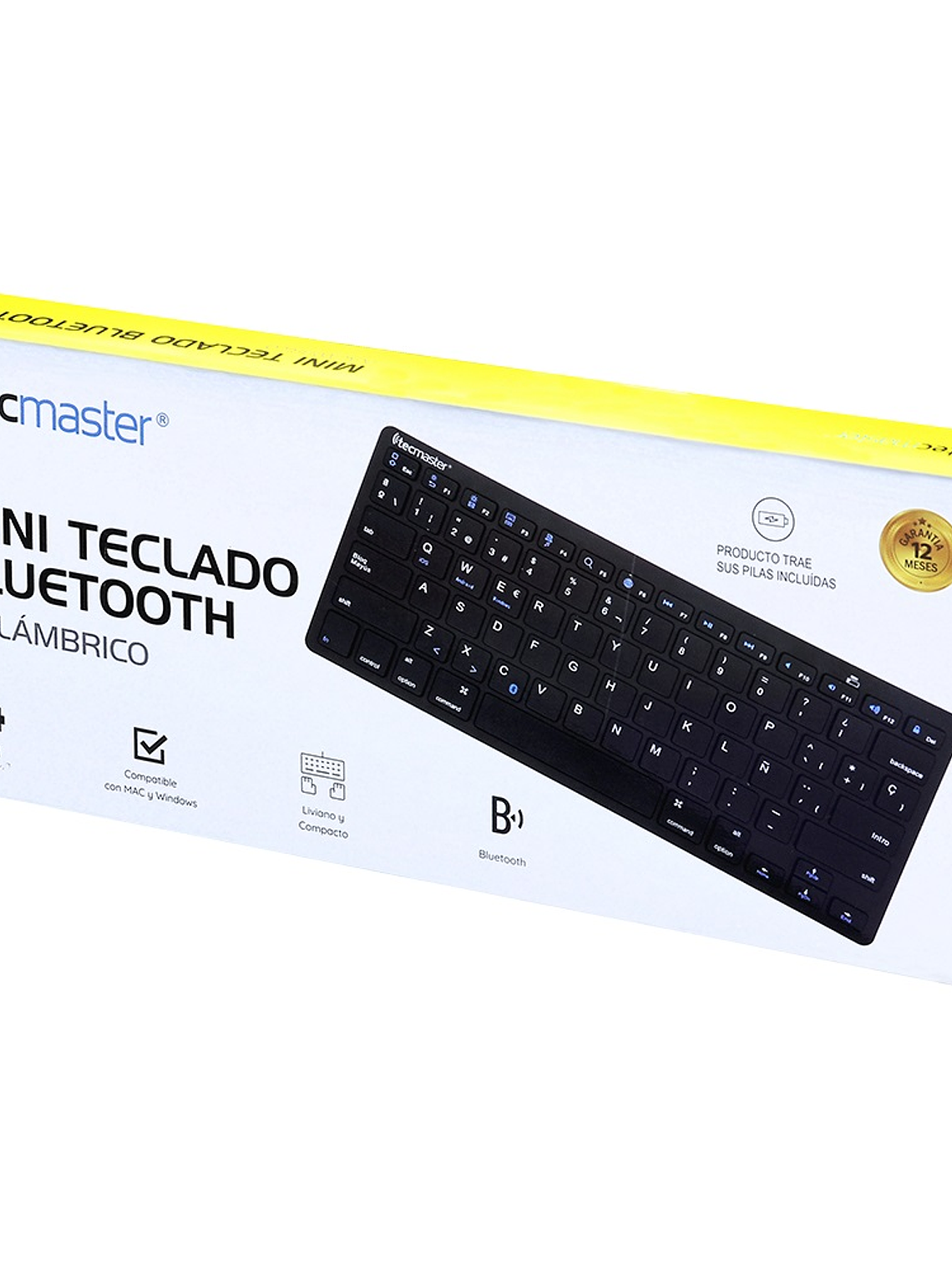 TECLADO BLUETOOTH TECMASTER  1