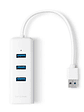 ADAPTADOR USB 3.0 A RED + HUB TP LINK - Miniatura 1