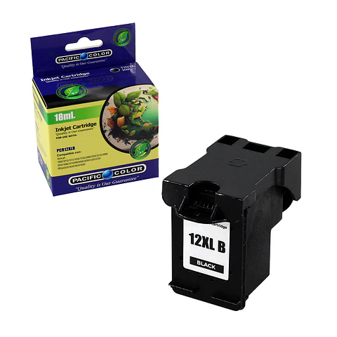 CARTUCHO TINTA PACIFIC COLOR REMAN ECO 12XL BLACK