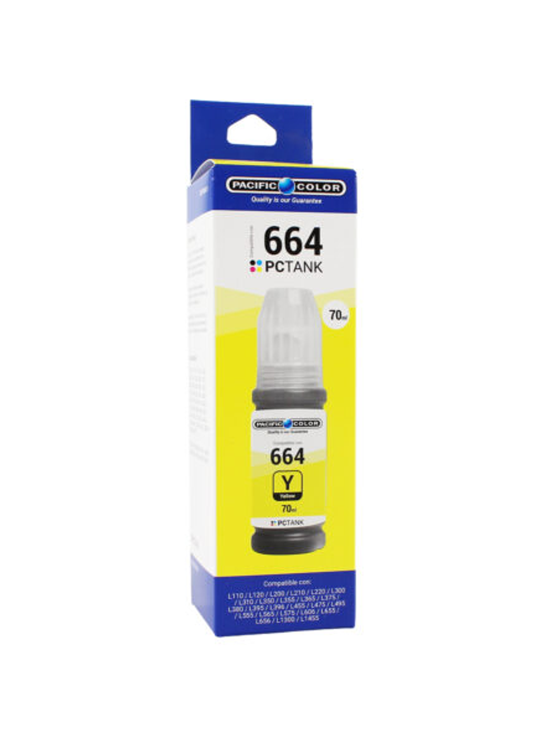 BOTELLA TINTA COMPATIBLE EPSON T664Y – YELLOW 1