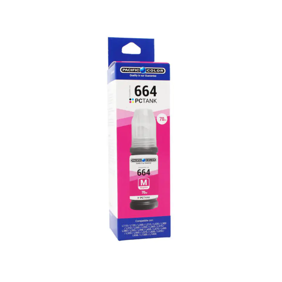BOTELLA TINTA COMPATIBLE EPSON T664M 1