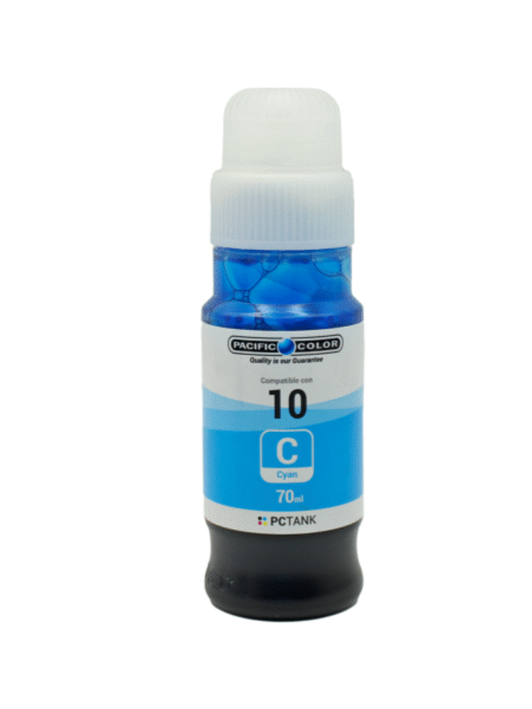 BOTELLA TINTA COMPATIBLE CANON GI-10C – CYAN 1