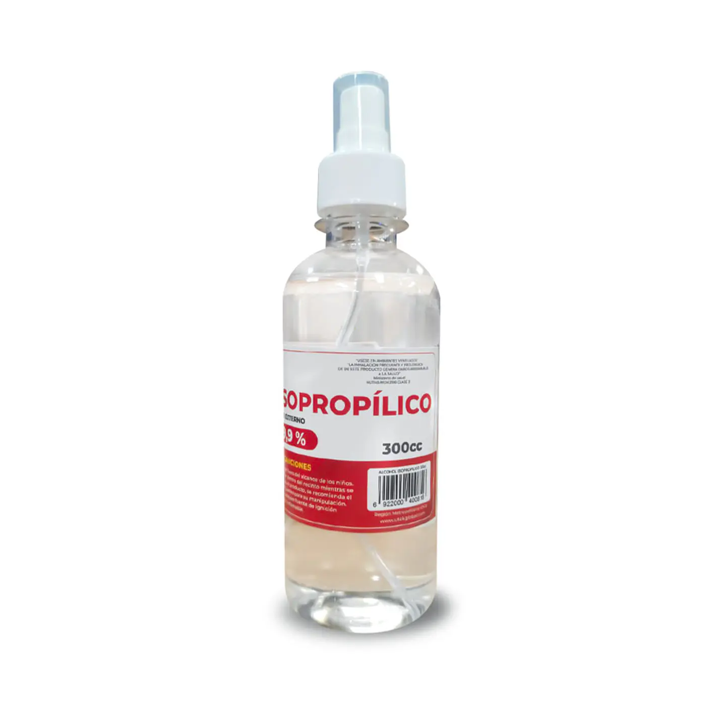 Alcohol Isopropílico 300cc Utek 99.9% Pureza 1