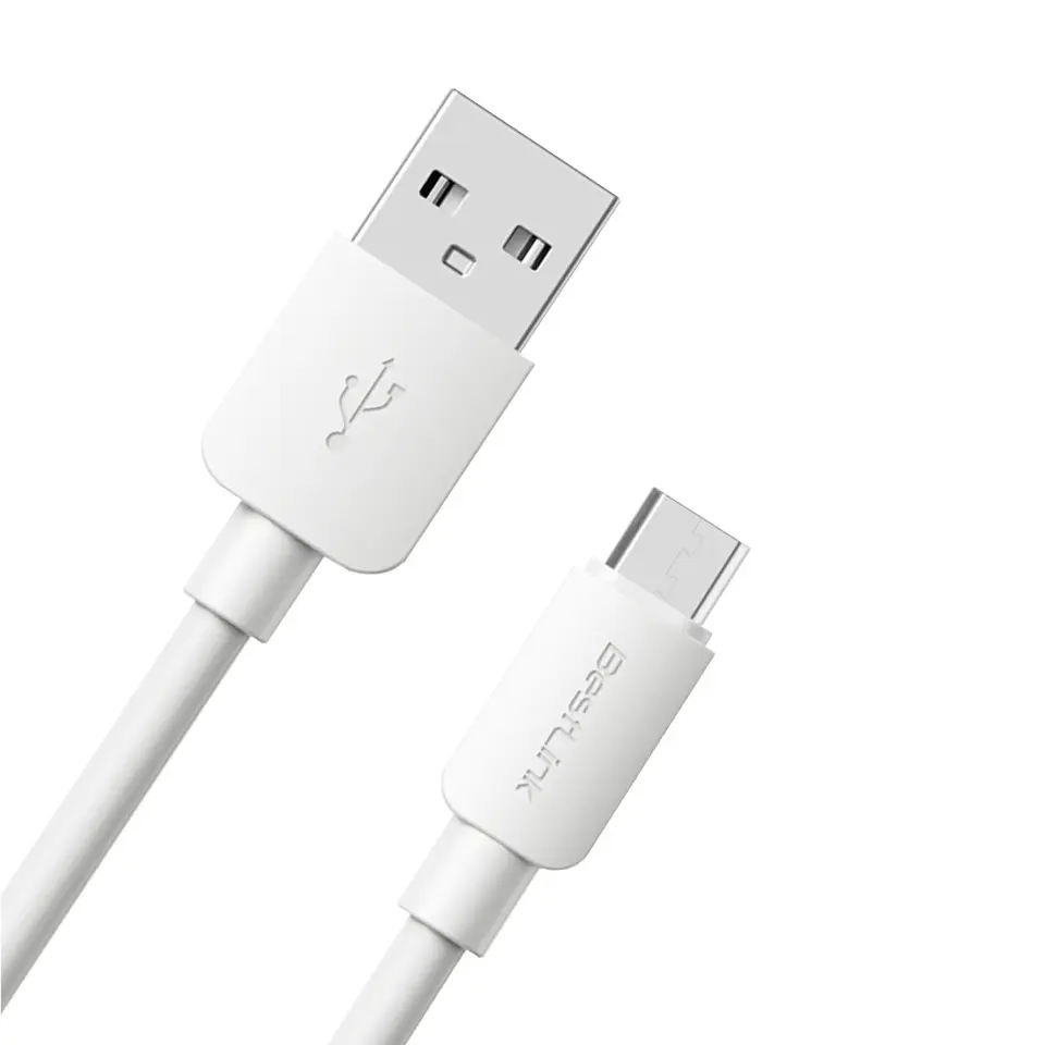 Cable de carga USB-A a Micro USB 2,4A PVC 1m  1
