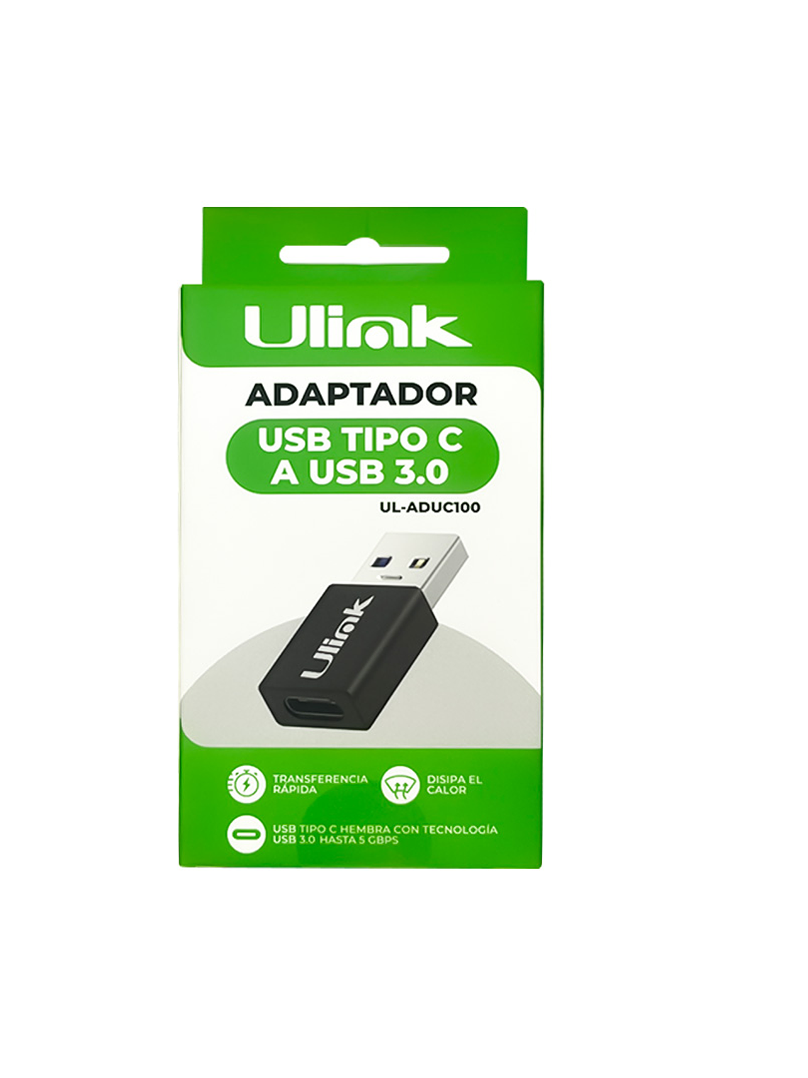 Adaptador USB tipo C hembra a USB macho 3.0 (tipo A) 3
