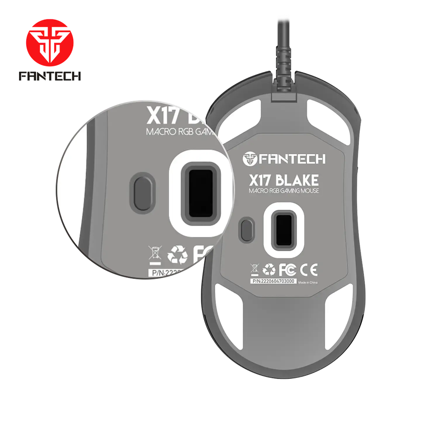 X17 BLAKE Space Mouse 10.000 DPI 2