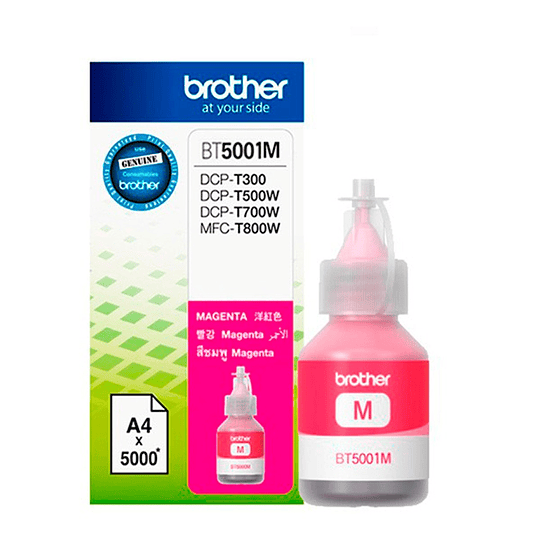 BROTHER TiNTA BT-5001M PARA 5000 PAGiNAS MAGENTA