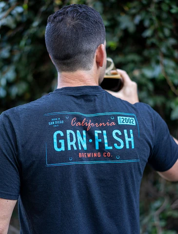 Polera Hombre Green Flash