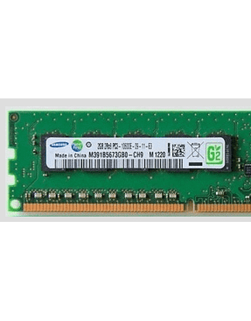 Memoria Ram 2gb / 1333Mhz EDIMM PC3-10600E / Ecc Unbuffered / 500209-061