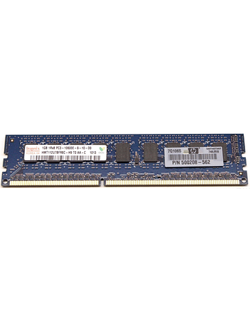 Memoria Ram 1gb / 1333Mhz EDIMM PC3-10600E / Ecc Unbuffered / 500208-562