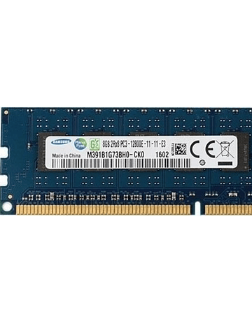 Memoria Ram 8gb / 1600Mhz EDIMM PC3-12800E / Ecc Unbuffer...