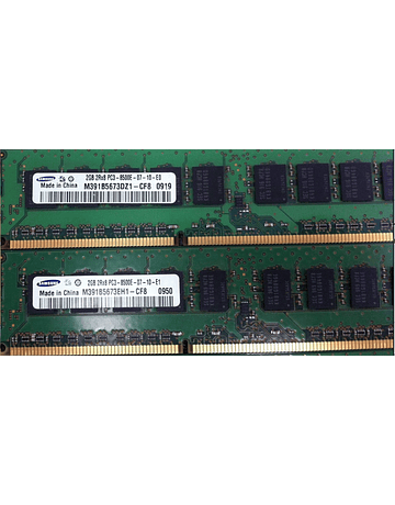 Memoria Ram 4gb / 1066mhz EDIMM PC3-8500E / Ecc Unbuffered