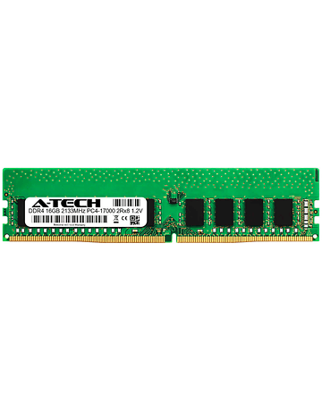 Memoria Ram 16gb / 2133Mhz EDIMM PC4-17000E - 2133P / Ecc Unbuffered