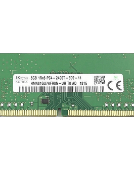 (A Pedido) Memoria Ram 8gb / 2400Mhz EDIMM PC4-19200E - 2400T / Ecc Unbuffered