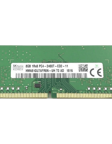 (A Pedido) Memoria Ram 8gb / 2400Mhz EDIMM PC4-19200E - 2400T / Ecc Unbuffered