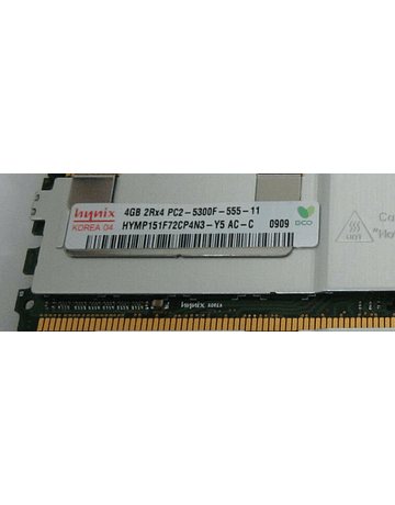 Memoria Ram 4gb / 667mhz FBDIMM PC2-5300F / Fully Buffered