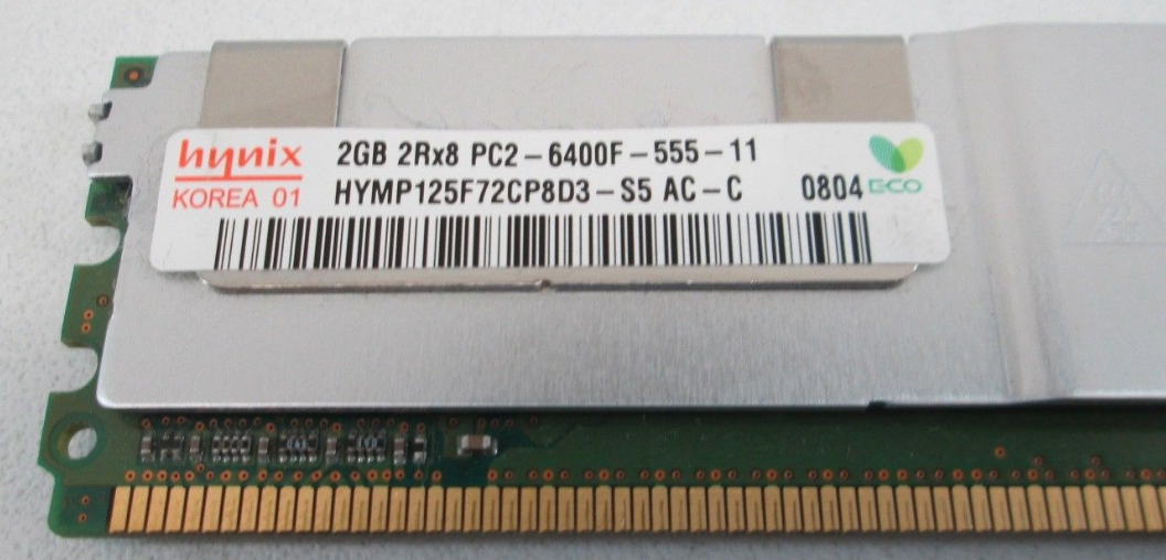 Memoria Ram 2gb / 800Mhz FBDIMM PC2-6400F / Fully Buffered