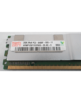 Memoria Ram 2gb / 800Mhz FBDIMM PC2-6400F / Fully Buffered