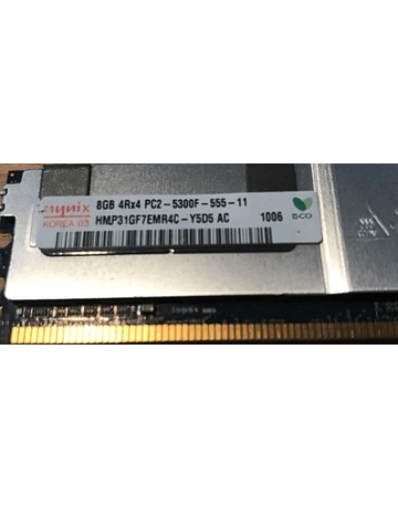 Memoria Ram 8gb / 667mhz FBDIMM PC2-5300F / Fully Buffered