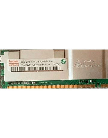 Memoria Ram 2gb / 667mhz FBDIMM PC2-5300F / Fully Buffered