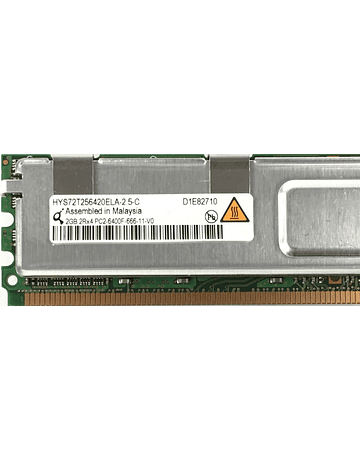 Memoria Ram 2gb / 800Mhz FBDIMM PC2-6400F / Fully Buffered