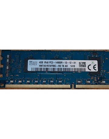 Memoria Ram 4gb / 1866Mhz RDIMM PC3-14900R / Ecc Registered