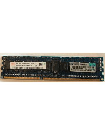 Memoria Ram 8gb / 1600Mhz RDIMM PC3-12800R / Ecc Registered