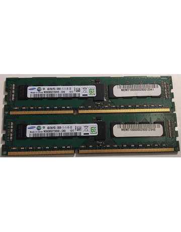 Memoria Ram 4gb / 1600Mhz RDIMM PC3-12800R / Ecc Registered
