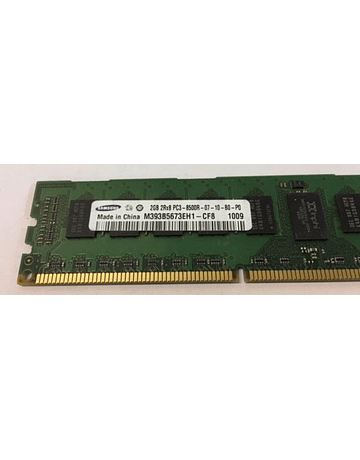 Memoria Ram 2gb / 1066Mhz RDIMM PC3-8500R / Ecc Registered