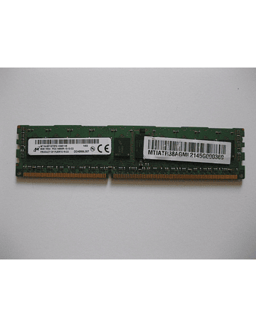 Memoria Ram 8gb / 1866Mhz RDIMM PC3-14900R / Ecc Registered / 712382-071 715273-001