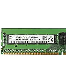 Memoria Ram 8gb / 2133Mhz RDIMM PC4-17000R PC4 - 2133P / Ecc Registered