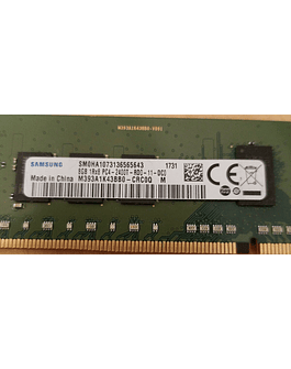 Memoria Ram 8gb / 2400Mhz RDIMM PC4-19200R - 2400T / Ecc Registered / 809080-591 