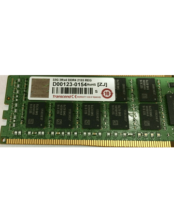 Memoria Ram 32gb / 2133Mhz RDIMM PC4-17000R - 2133P / Ecc Registered