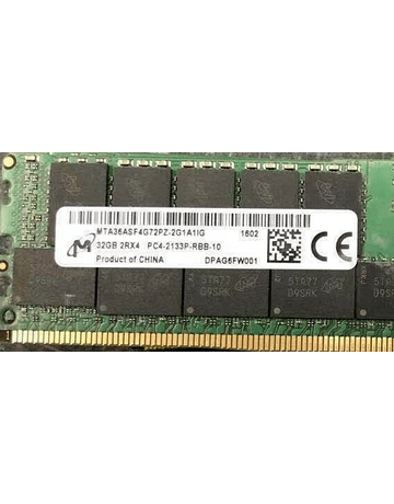 Memoria Ram 32gb / 2133Mhz RDIMM PC4-17000R - 2133P / Ecc Registered