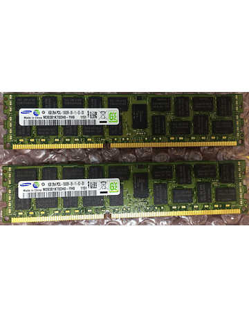 Memoria Ram 8gb / 1333Mhz RDIMM PC3L-10600R / Ecc Registered / 1.35v / 647659-071 664690-001 605313-071