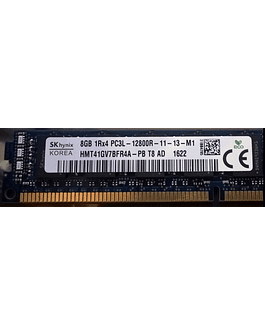 Memoria Ram 8gb / 1600Mhz RDIMM PC3L-12800R / Ecc Registered / 1.35v 