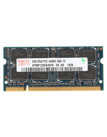 Memoria Ram 2gb / 800mhz SODDIM PC2-6400S