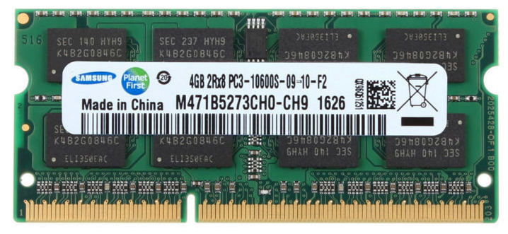 Memoria Ram 4gb / 1333mhz SODIMM PC3-10600S