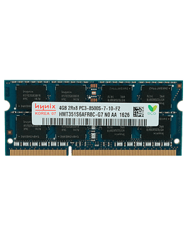 Memoria Ram 4gb / 1066mhz SODIMM PC3-8500S