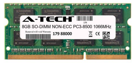 Memoria Ram 8gb / 1066mhz SODIMM PC3-8500S