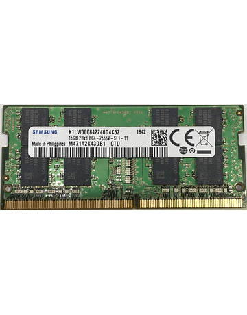Memoria Ram 16gb / 2666Mhz SODIMM PC4-21300S - 2666V