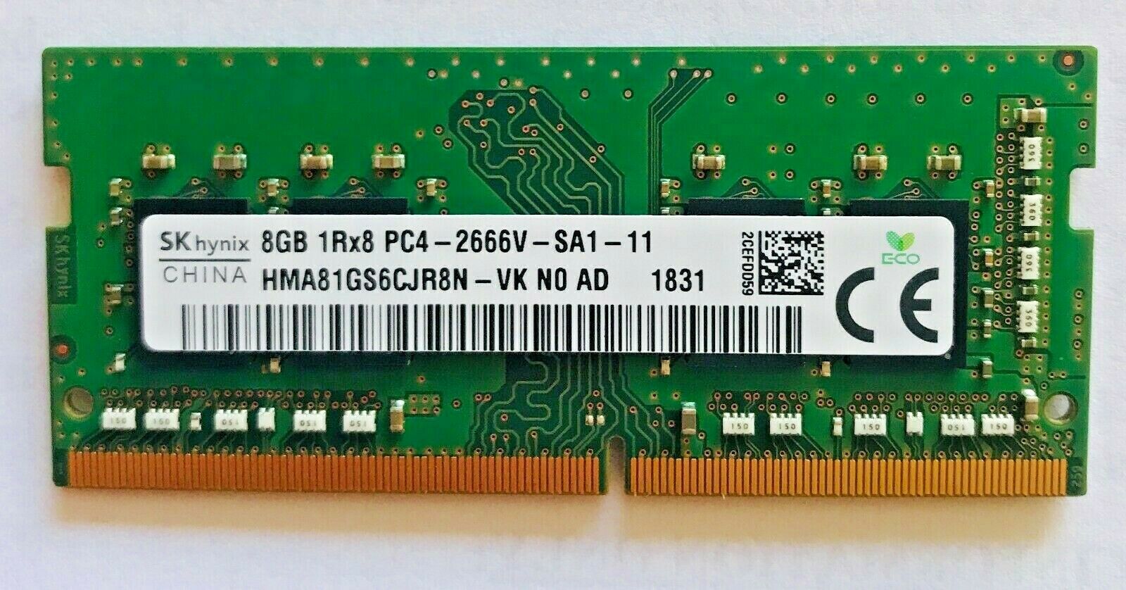 Memoria Ram 8gb / 2666Mhz SODIMM PC4-21300S - 2666V