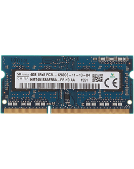 Memoria Ram 4gb / 1600Mhz SODIMM PC3L-12800S / 1.35v 